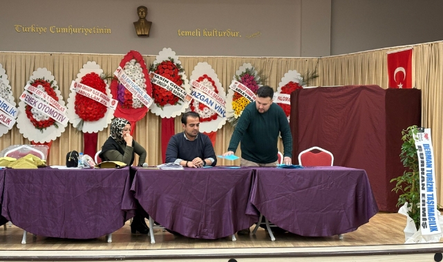 Ürgüp Şoförler Odası'nda Seçim Sonuçlandı