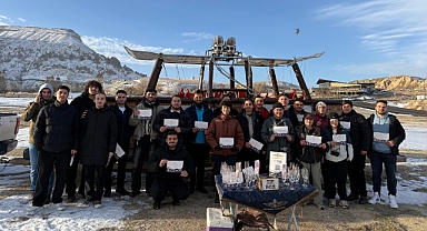 Ürgüp’te Öğrencilerin Sıcak Hava Balon Keyfi