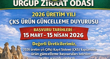 2026 yılı ÇKS ürün güncelleme başvuruları başladı