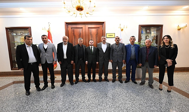 Nevşehir İl ve İlçe Ziraat Odası Başkanlarından Adalet Bakanı Gürlek'e Ziyaret