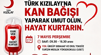 KAN BAĞIŞI HAYAT KURTARIR KIZILAY