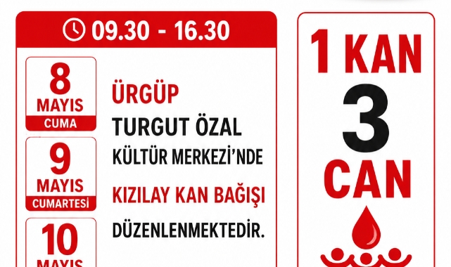 KAN BAĞIŞI HAYAT KURTARIR KIZILAY