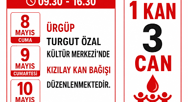 KAN BAĞIŞI HAYAT KURTARIR KIZILAY