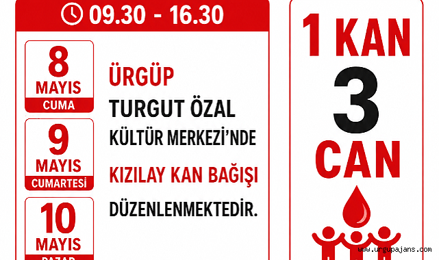KAN BAĞIŞI HAYAT KURTARIR KIZILAY