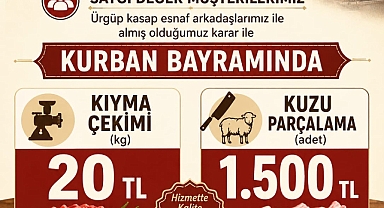 Kasap Engin, Ürgüp'te et çekimi için fiyat belirlendi