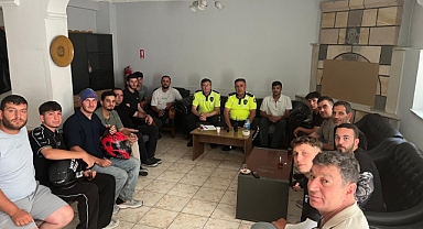 Ürgüp’te motosiklet denetimi: Emniyet kuryeleri ve işletmeleri uyardı
