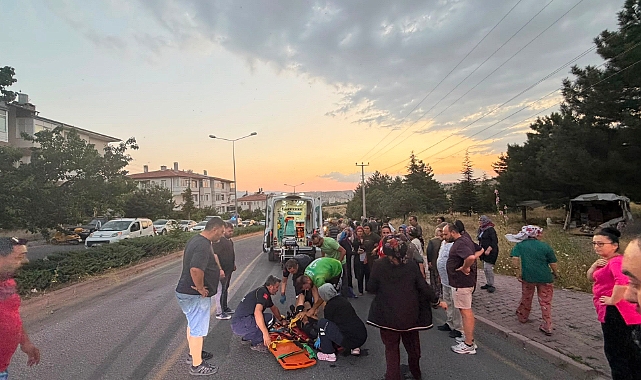 Motosiklet ile Çocuğun Karıştığı Kaza: 2 Yaralı 