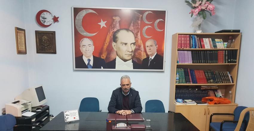 MHP İlçe Başkanı Öz ' Çalışmalarımız 31 Mart tarihine kadar aynı kararlılık ve samimiyetle devam edecektir'