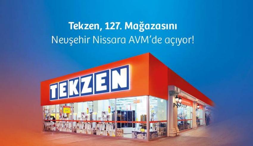 Tekzen 127. Mağazasını Nevşehir Nissara AVM'de Açıyor
