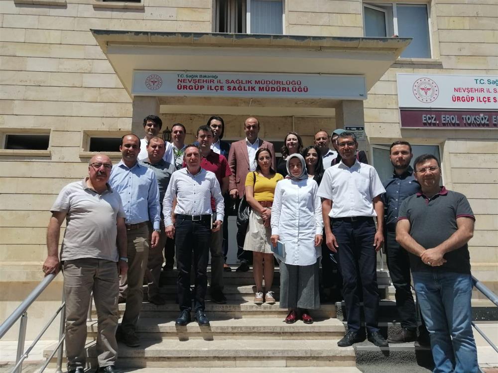 Ürgüp İlçe Sağlık Müdürlüğünde Değerlendirme Toplantısı Yapıldı