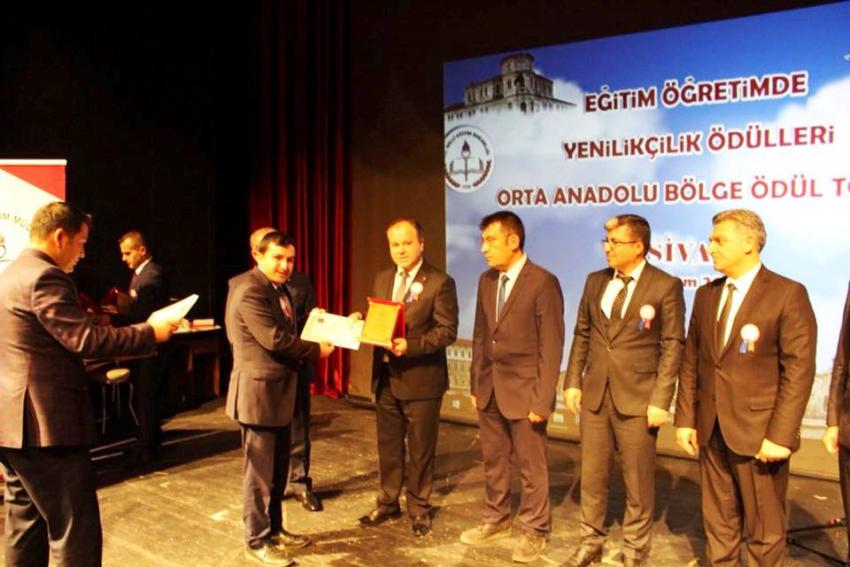 Ürgüp İlçe Milli Eğitim Müdürlüğüne Ödül
