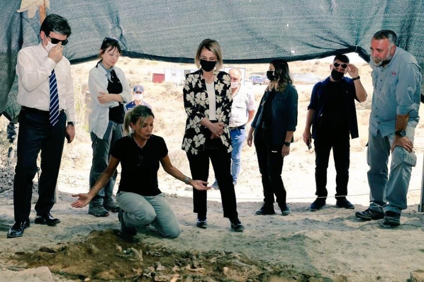 Nevşehir Valisi Becel, Sofular Köyü Kazı Alanında İncelemelerde Bulundu