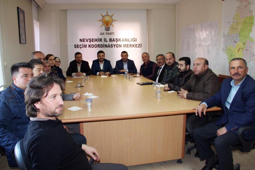 İl Başkanı Yanar ve Vekil Açıkgöz, İl Özel İdareyi Ziyaret Etti