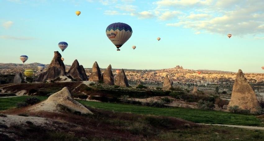 Kapadokya’da Balon Turları Hava Şartlarından İptal Oldu