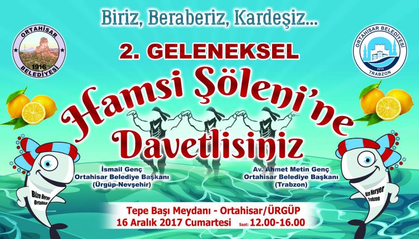 2. Geleneksel Hamsi Şölenine Davetlisiniz