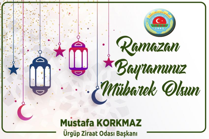 Başkan Korkmaz 'Birbirimize kavuşacağımız nice bayramlarımız olsun'