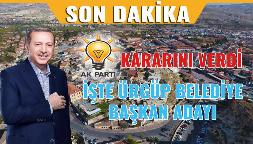 Ak Parti Ürgüp Belediye Başkan Adayı Belli Oldu