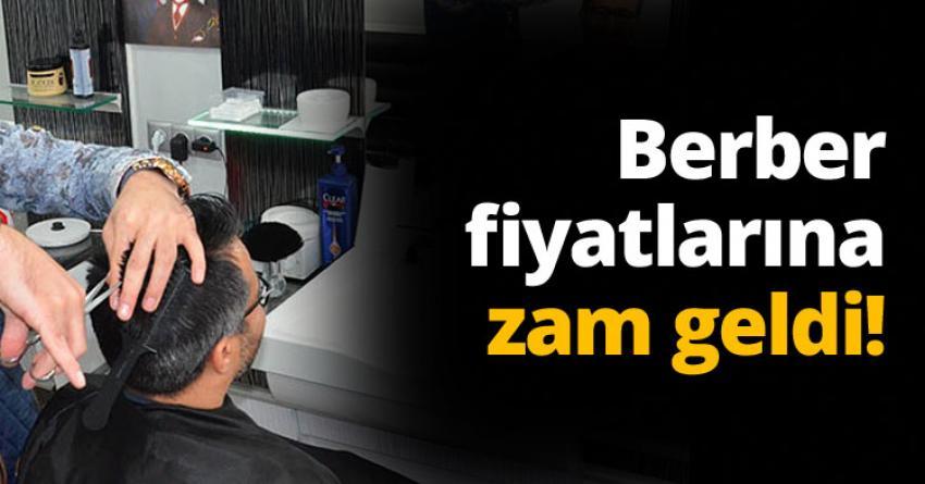 Ürgüp'te Berber Tarife Ücretlerine Artış Yapıldı