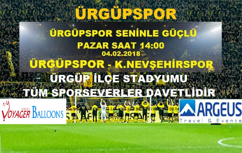 Haydi Ürgüp! Ürgüpspor Seninle Daha Güçlü!