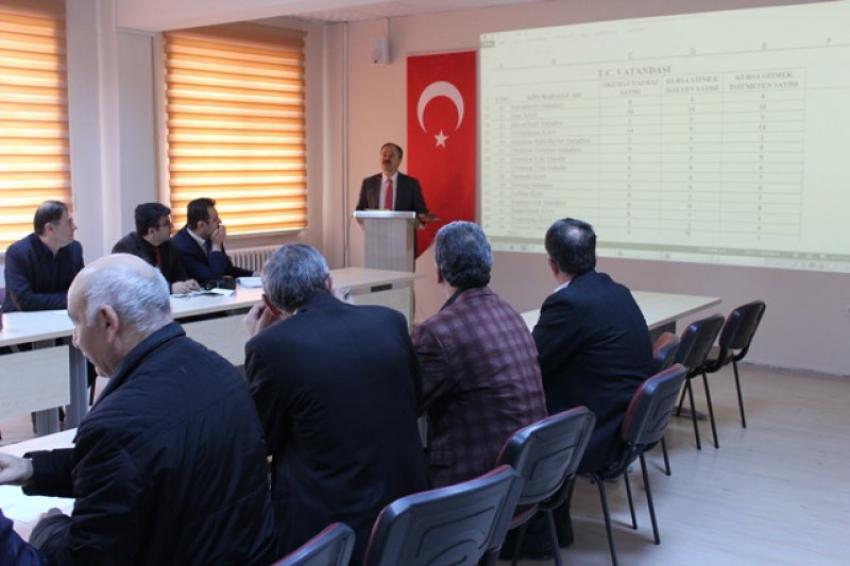 Ürgüp'te Okuryazarlık Seferberliği Toplantısı Yapıldı