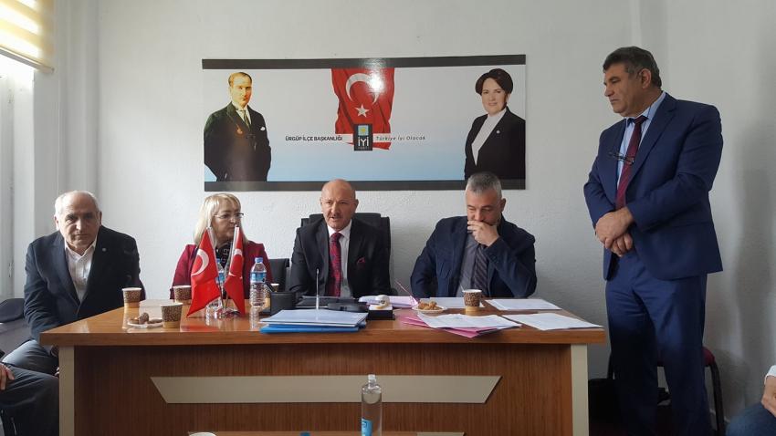 İYİ Parti Ürgüp İlçe Kongresi Yapıldı