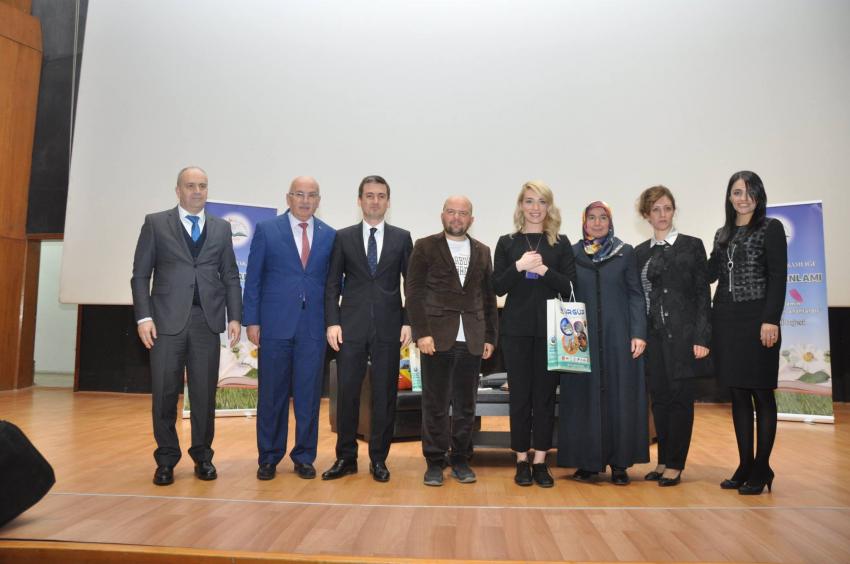 Moderatör Sunucu Özgen ve Tarihçi Yazar Uğurluel Ürgüp'te