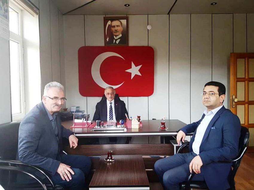 MHP İlçe Başkanı Öz, Başkan Ulusoy'u Ziyaret Etti