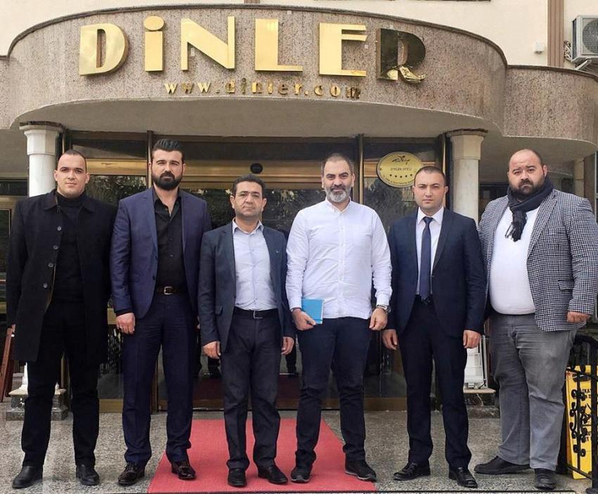 Ülkü Ocakları Başkanı Türker, Dinler'i Ziyaret Etti