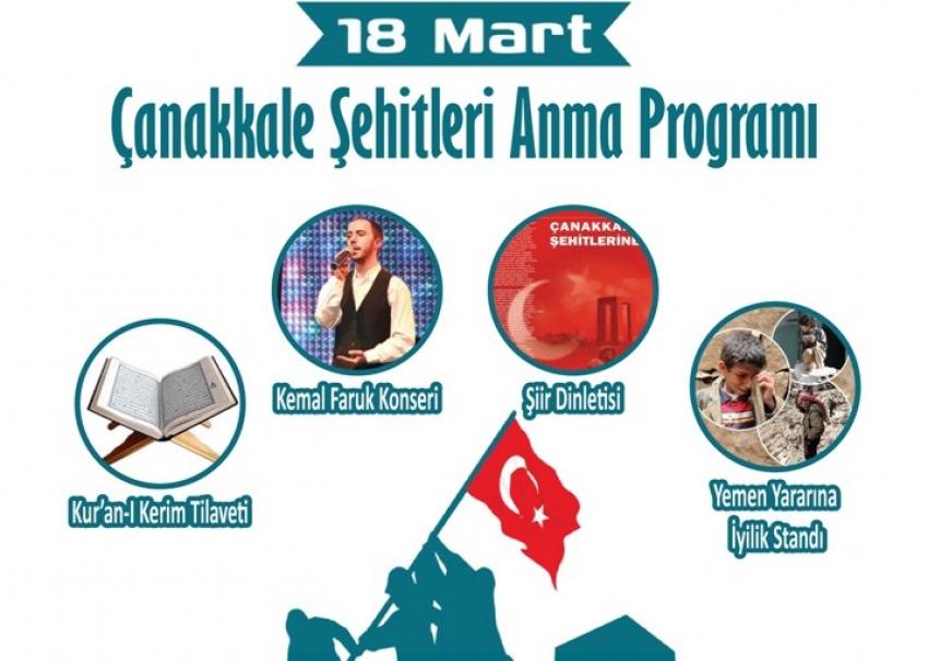 Bugün Akşam Ürgüp'te Çanakkale Şehitleri Anılacak
