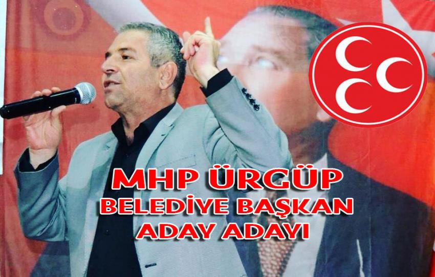 Ahmet İnan ' MHP'den Ürgüp Belediye Başkan Aday Adaylığını Açıkladı'