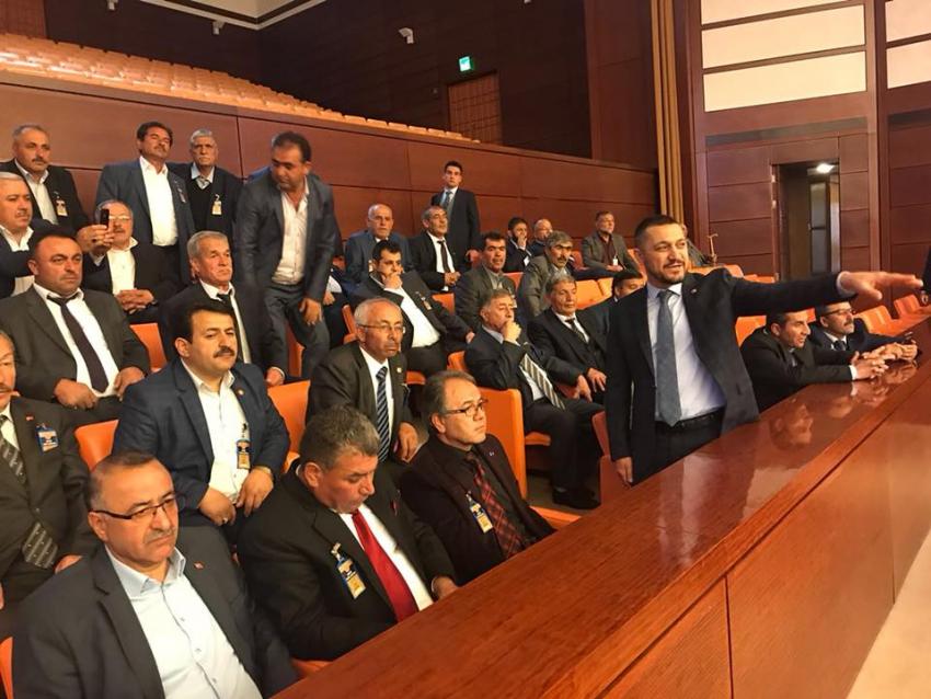 Ürgüp Köy Muhtarları TBMM'ni Ziyaret Ettiler