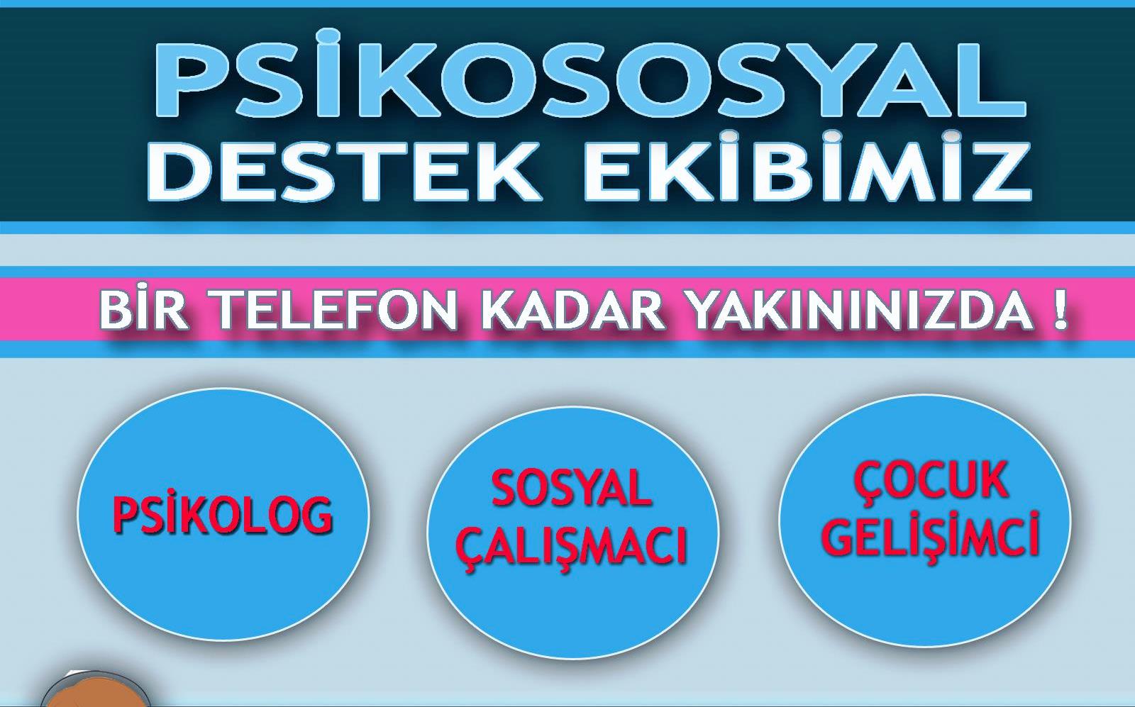 İl Sağlık Müdürlüğü Psikososyal Destek Hattı Hizmette