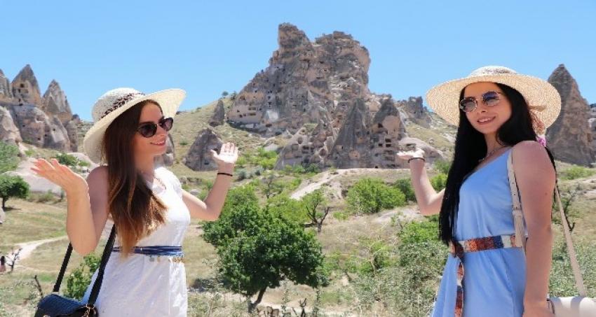 Kapadokya Bölgesinde 8 ayda 2 milyon 223 bin 89 turist ziyaret etti