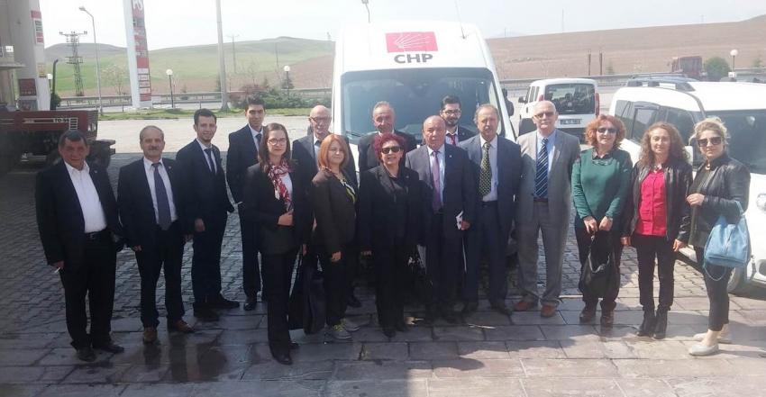 CHP Ürgüp İlçe Teşkilatı TBMM'de Grup Toplantısına Katıldı