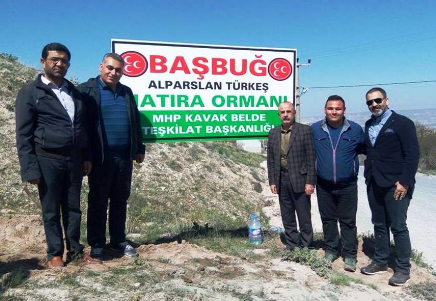 İlçe Başkanı Öz ile Dinler Hatıra Ormanı Oluşturma Etkinliğine Katıldı