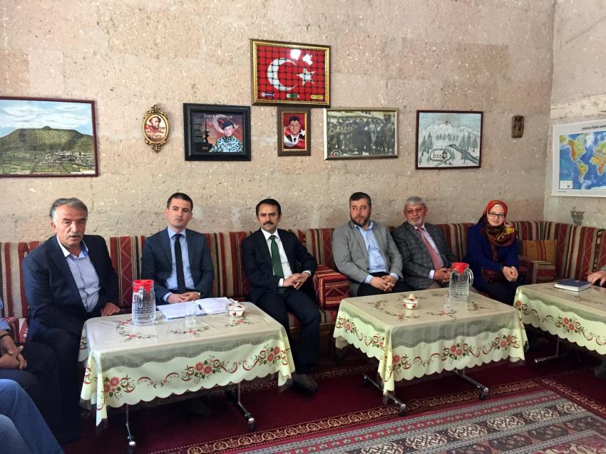 Vali Aktaş, Ürgüp'e Bağlı Köylerde İncelemelerde Bulundu