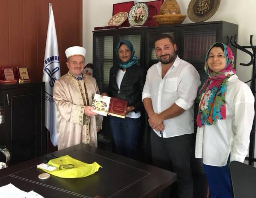 Tanzanyalı Bayan Ürgüp'te Müslüman Oldu