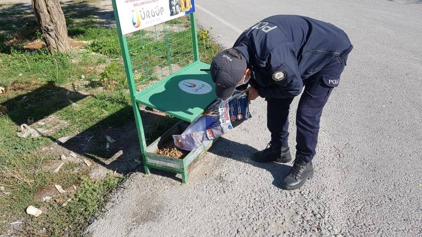 Ürgüp Emniyeti Sessiz Dostlarımızı Unutmadı