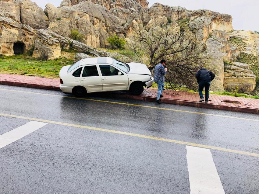 Trafik Kazası Meydana Geldi