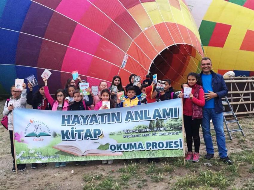Ürgüp'te En Çok Kitap Okuyan Öğrenciler Havalara Uçtu