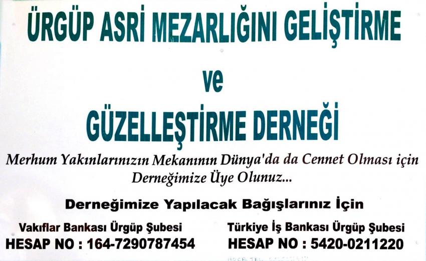 Yardımlarınızla Daha Yeşile, Daha Güzele...