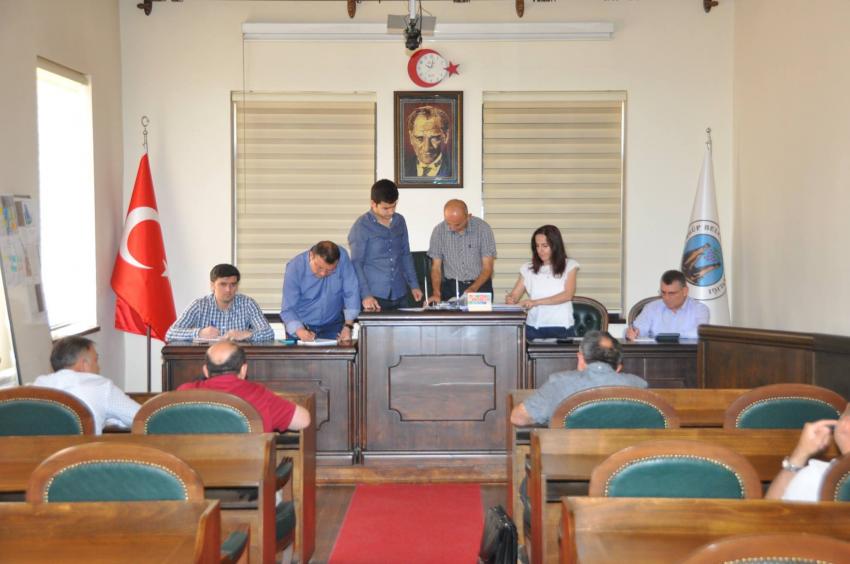 Ürgüp'te 3. Etap Sıcak Asfalt İhale Sözleşmesi İmzalandı