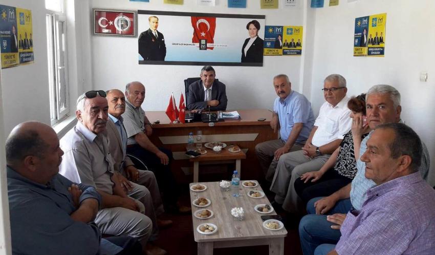 CHP Milletvekili Sarıaslan, Ürgüp İYİ Parti'yi Ziyaret Etti
