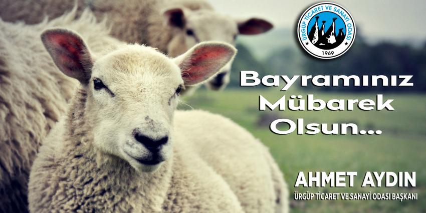 TSO Başkanı Ahmet Aydın 'Kurban Bayramınız Mübarek Olsun'