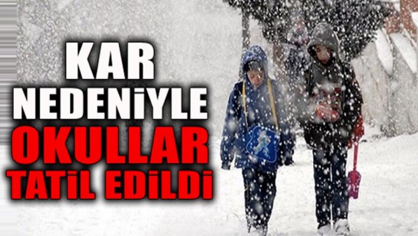 Okullar Yarın İçin Tatil Edildi 10 Şubat Pazartesi