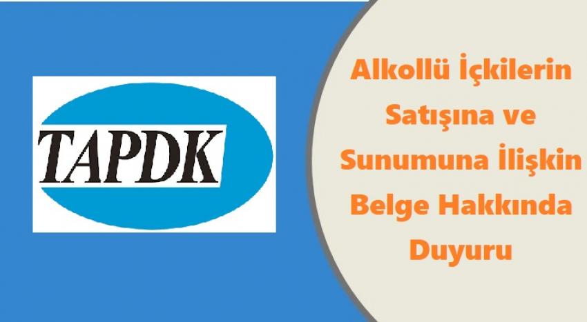 TAPDK Hakkında Süre Duyurusu