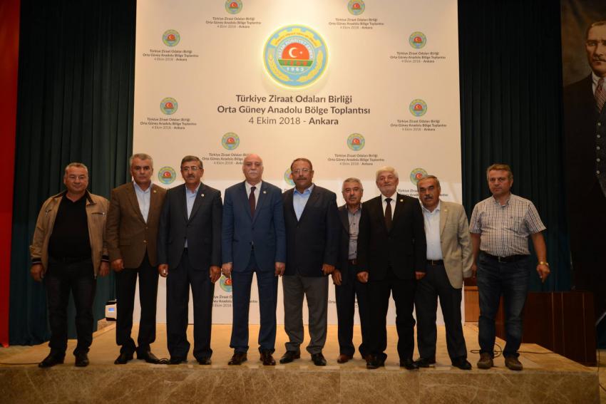 Ziraat Odası Başkanı Korkmaz TZOB Bölge Toplantısına Katıldı