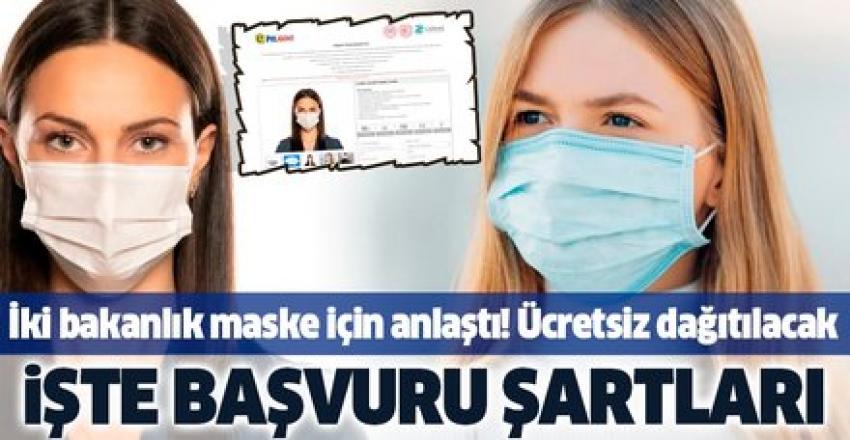 PTT ücretsiz maske dağıtımına başlıyor