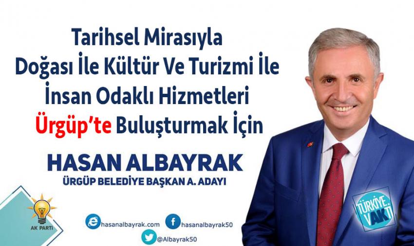 Albayrak ‘Ürgüp Bizim Sevdamızdır’