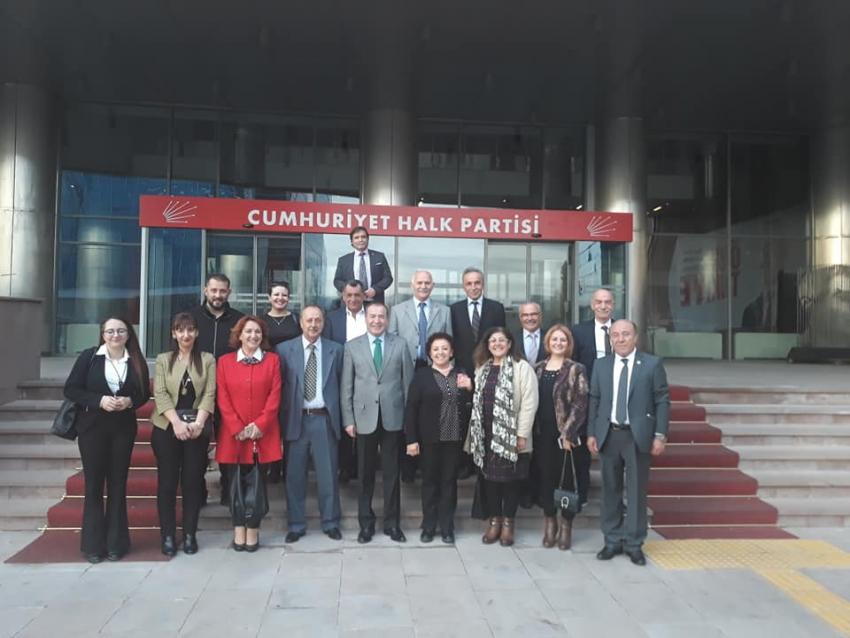 CHP Ürgüp İlçe Örgütü Partisinin Grup Toplantısına Katıldı